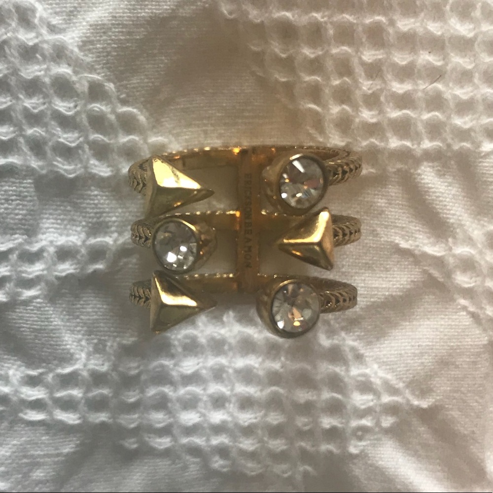 Erickson Beamon Rocks Three Band Ring - Picture 2 of 3
